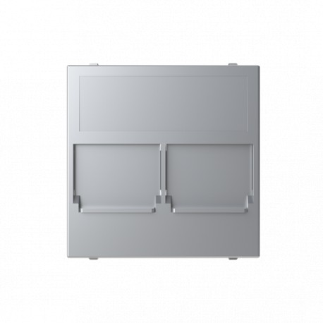 Niessen 2CLA221640N1301 Tapa plana 2 soporte con persiana PL